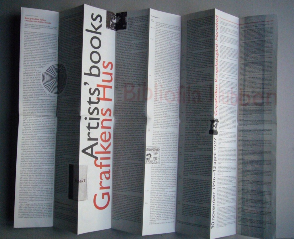 Grafikens Hus_Artists books