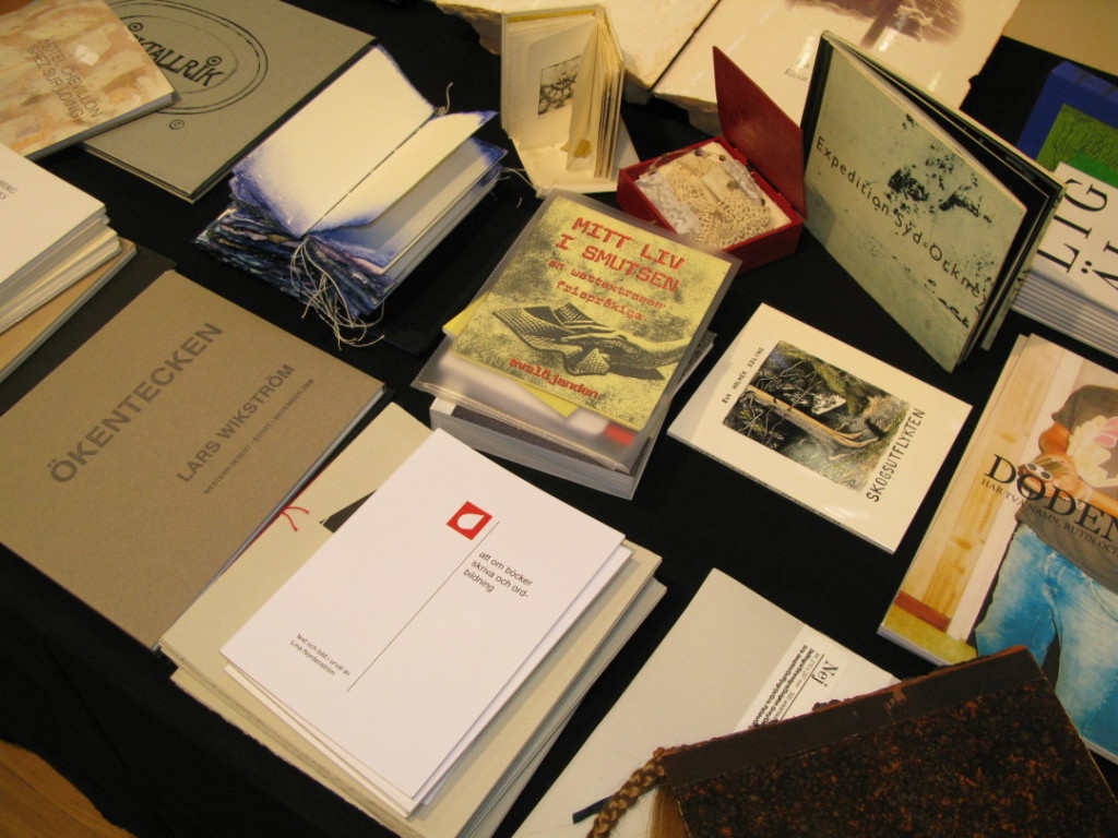 Bokbord på Supermarket 2013